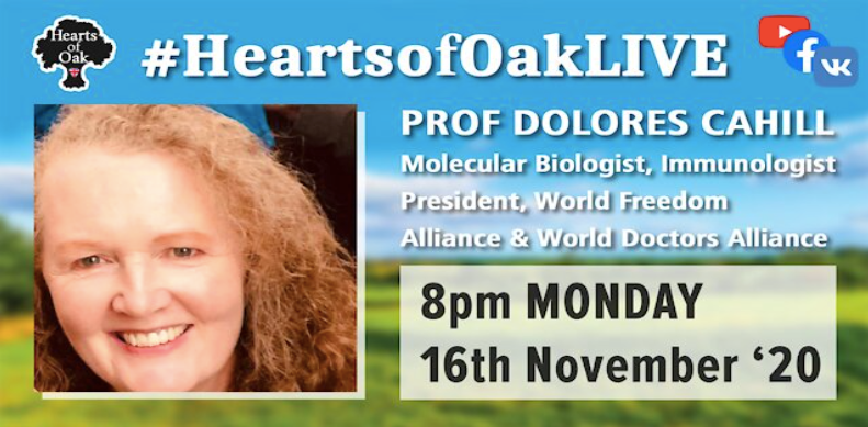 Livestream with Prof Dolores Cahill
