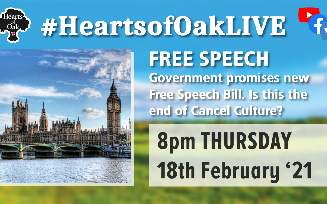 Free Speech: Government propose new Free Speech Bill. Is this the end of Cancel Culture?