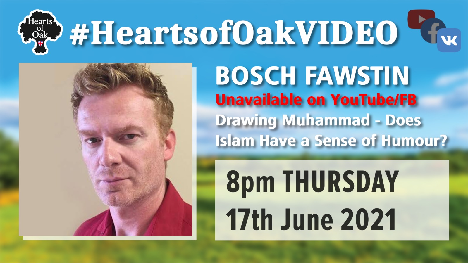Bosch Fawstin: Drawing Muhammad - Does Islam have a sense of Humour?