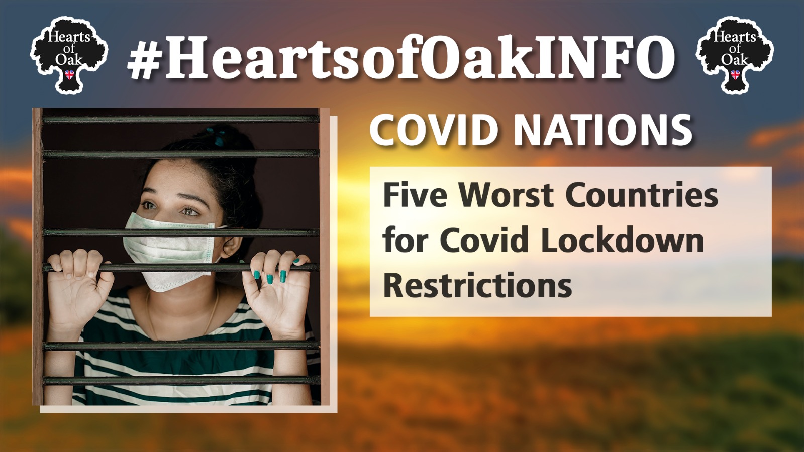 Five Worst Countries for Covid Lockdown Restrictions