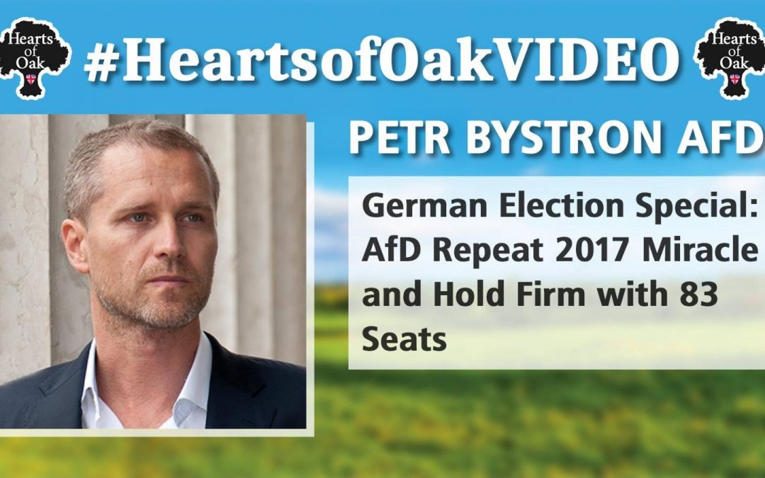 Petr Bystron: German Election Special. AfD Repeat 2017 Miracle and Hold Firm with 83 seats