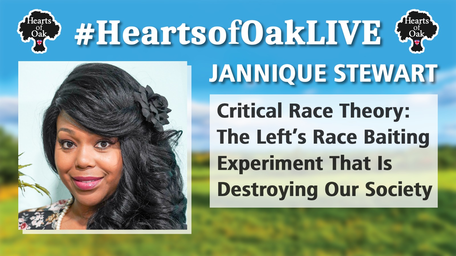 Jannique Stewart: Critical Race Theory; The Left's Race Baiting Experiment that's Destroying our Society