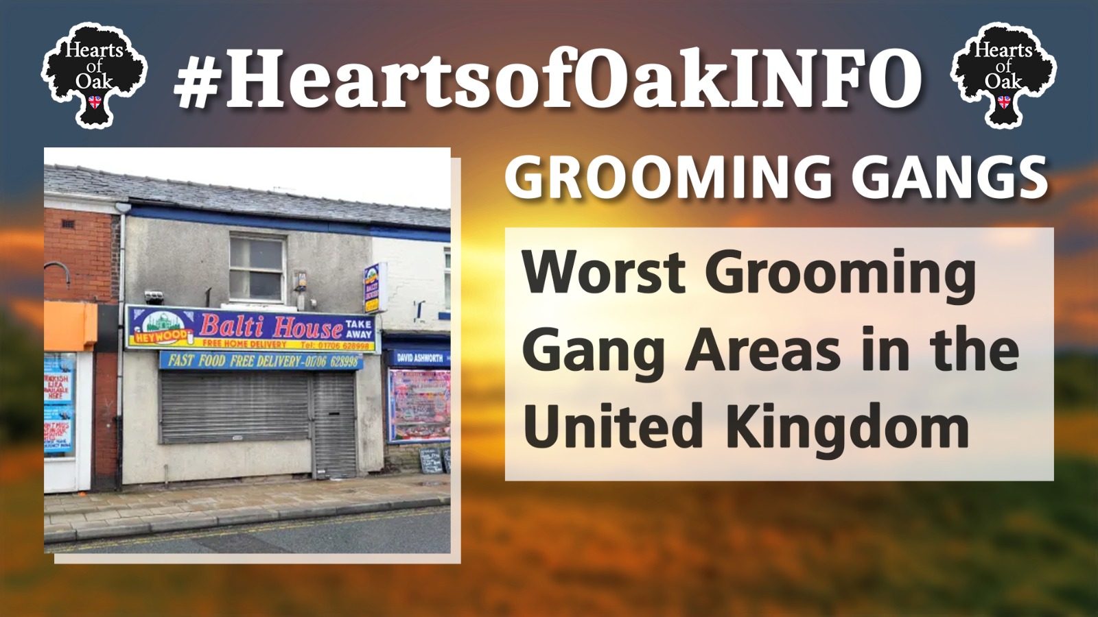 Grooming Gangs: Worst Grooming Gang Areas in the United Kingdom
