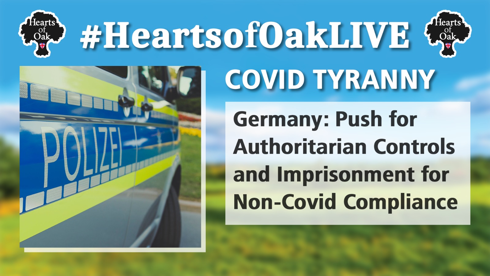 Germany: Push for Authoritarian Controls and Imprisonment for non-covid Compliance