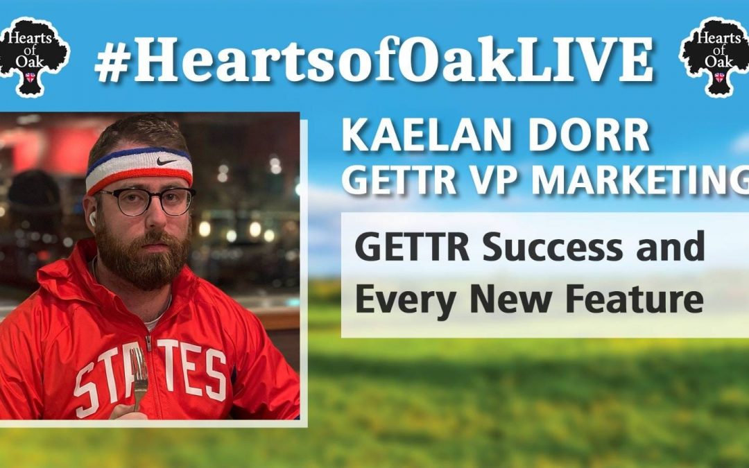 Kaelan Dorr: GETTR VP Marketing – GETTR Success and Every New Feature