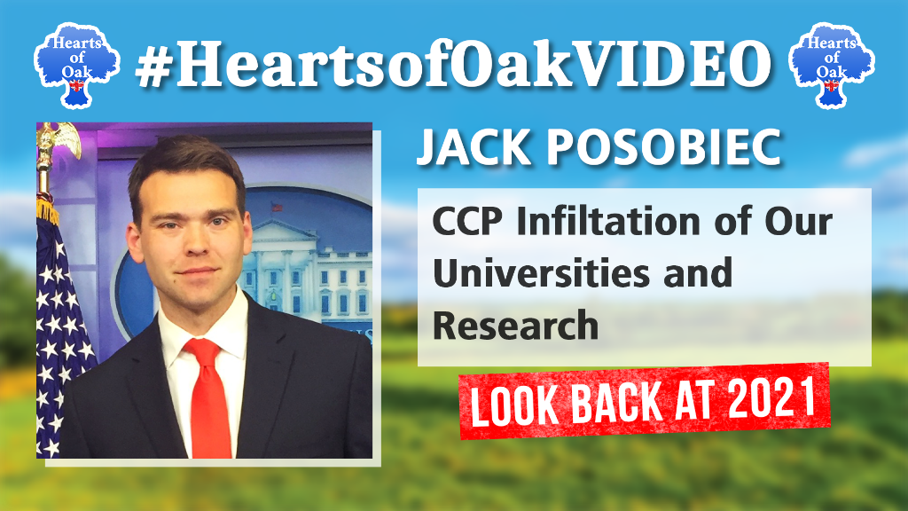 Jack Posobiec – CCP Infiltration of our Universities and Research