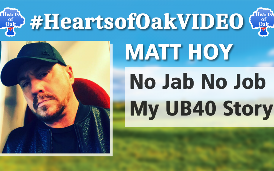 Matt Hoy – No Jab No Job: My UB40 Story
