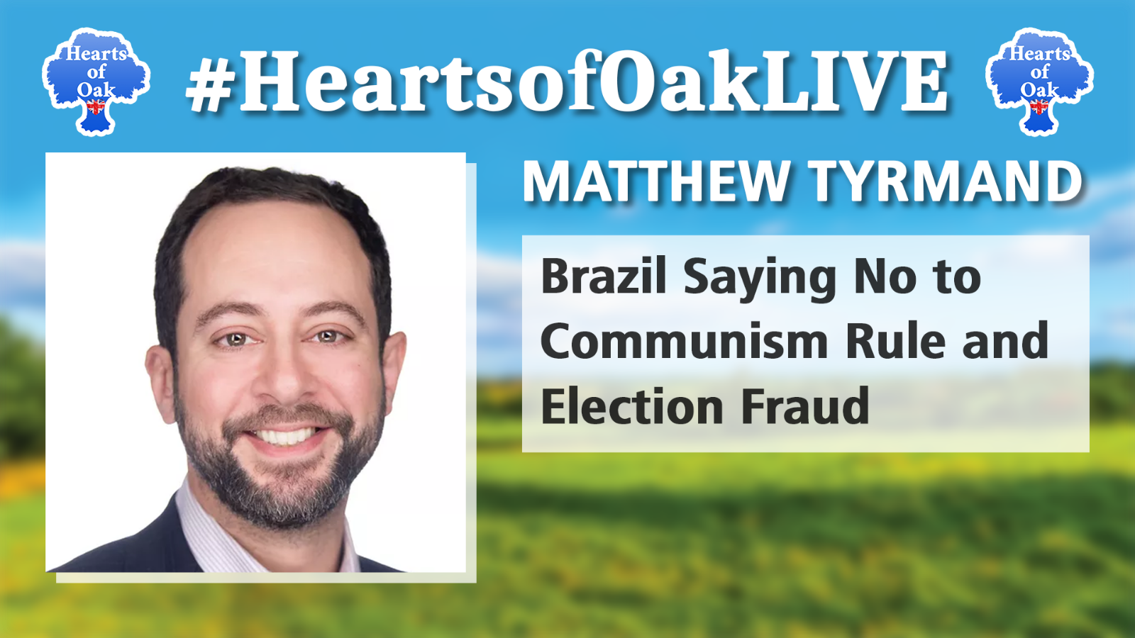 Matthew Tyrmand - Brazil Saying No to Communism Rule and Election Fraud