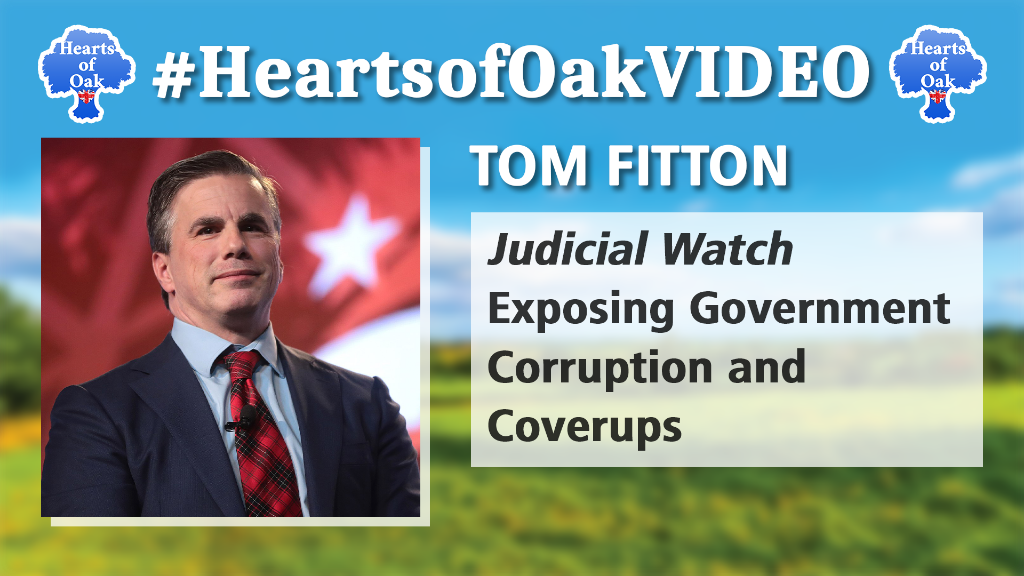 Tom Fitton - Judicial Watch: Exposing Government Corruption and Coverups