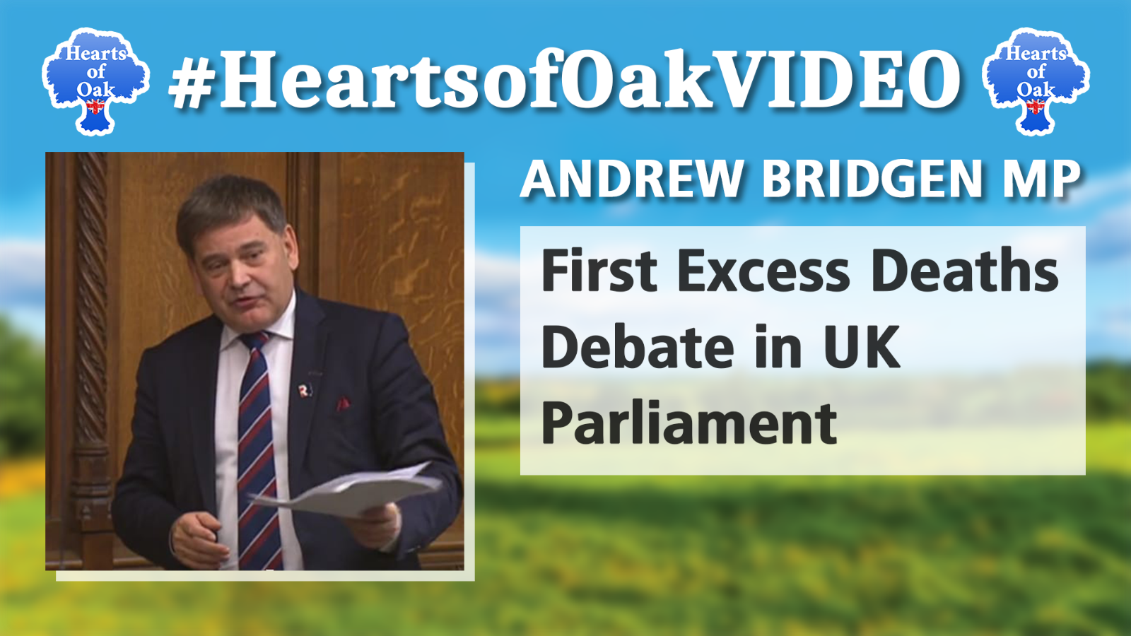 Andrew Bridgen MP - First Excess Deaths Debate in UK Parliament