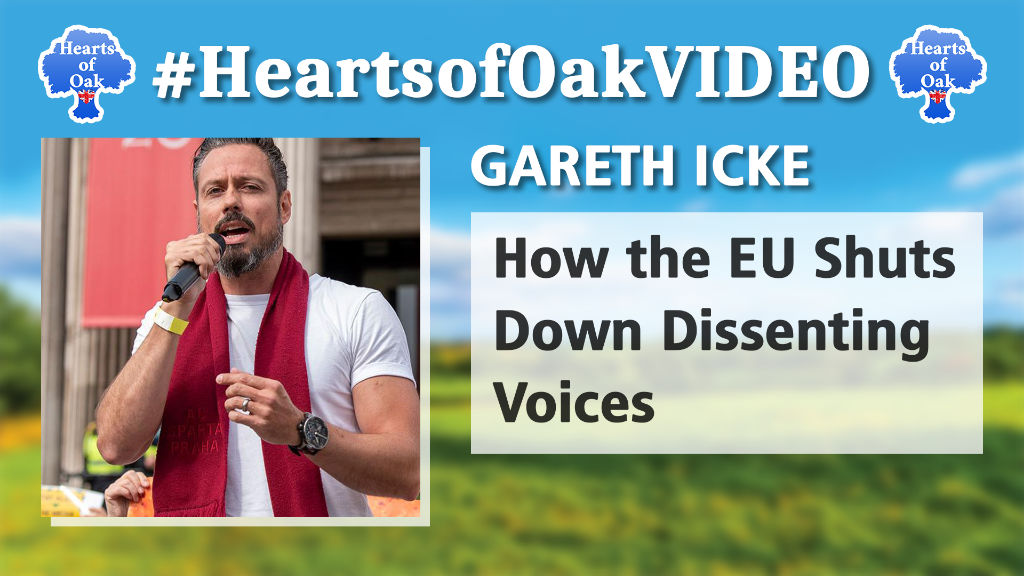 Gareth Icke – How the EU Shuts Down Dissenting Voices