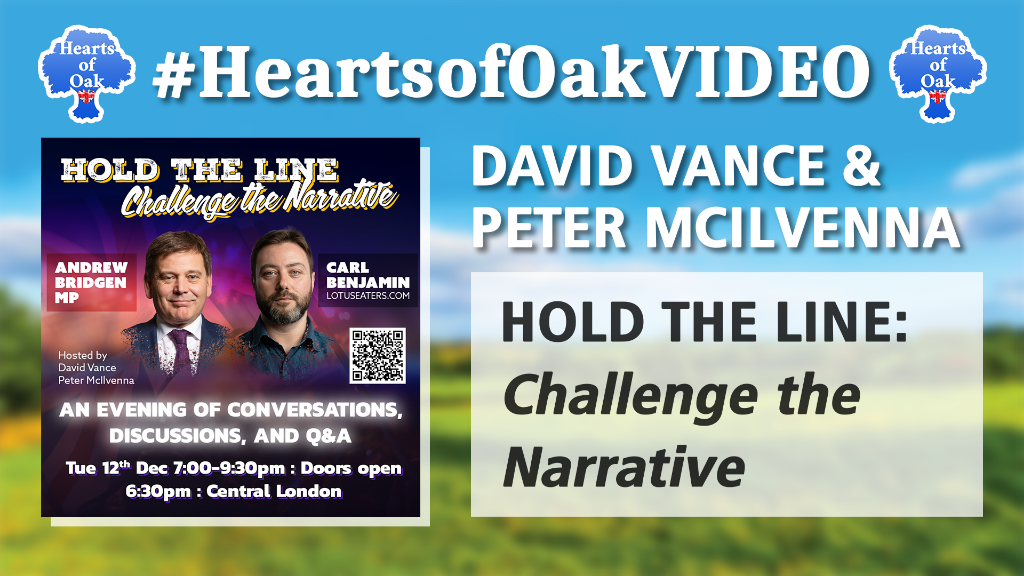 David Vance & Peter Mcilvenna – Hold the Line: Challenge the Narrative