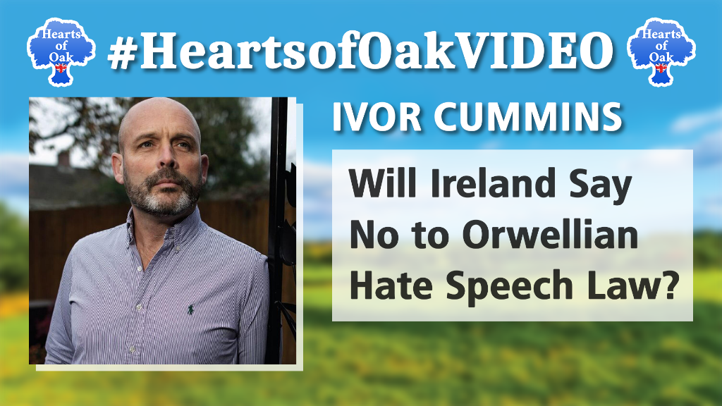 Ivor Cummins – Will Ireland Say No to Orwellian Hate Speech Law?