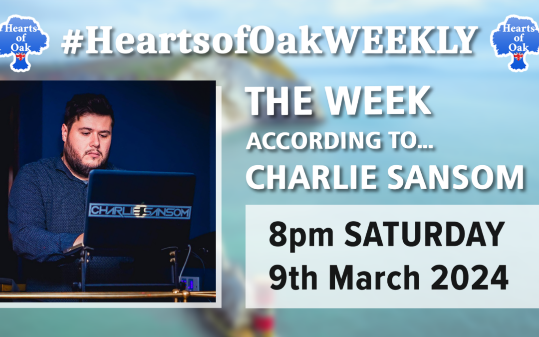 The Week According To . . . Charlie Sansom