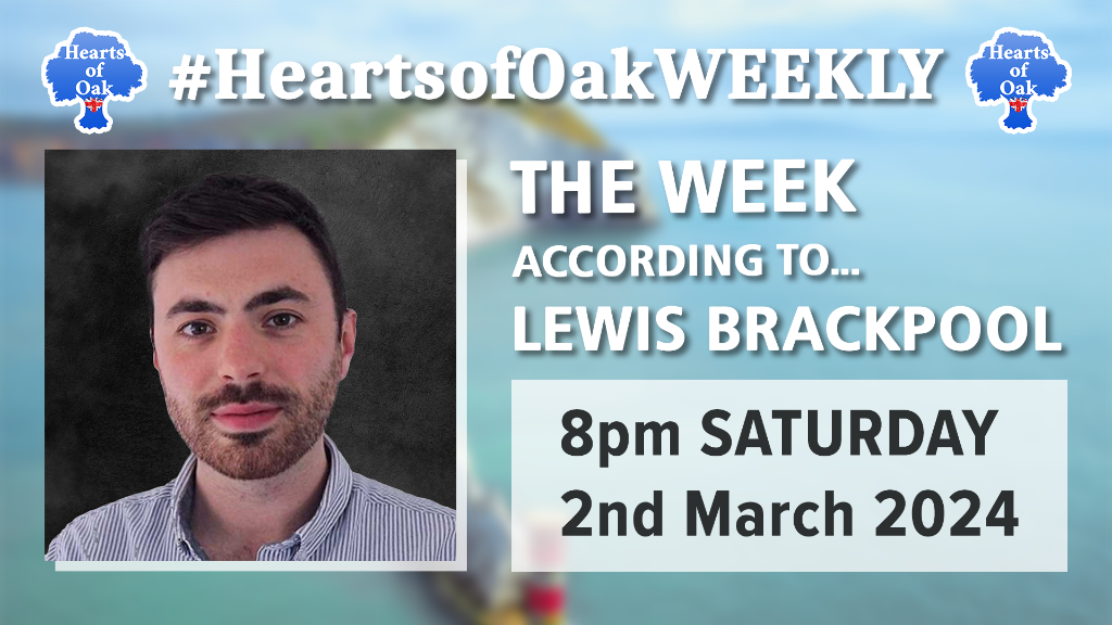 The Week According To . . . Lewis Brackpool