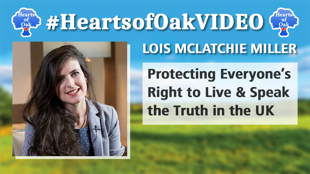 Lois McLatchie Miller – Protecting Everyone’s Right to Live & Speak the Truth in the UK