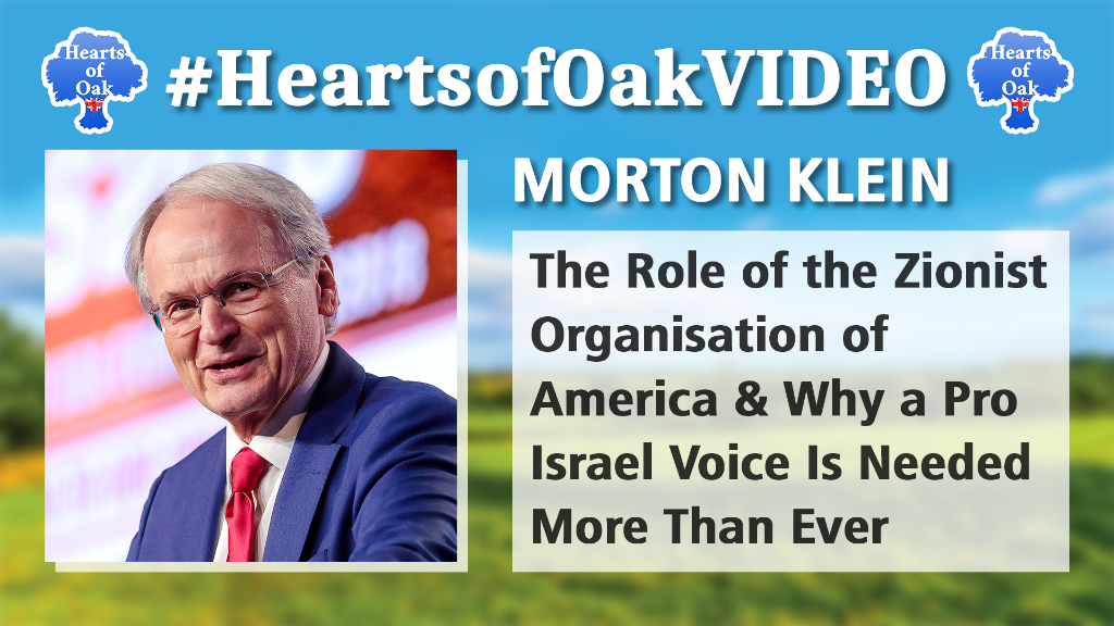 Morton Klein - The Role of the Zionist Organisation of America and Why a Pro Israel Voice is Needed