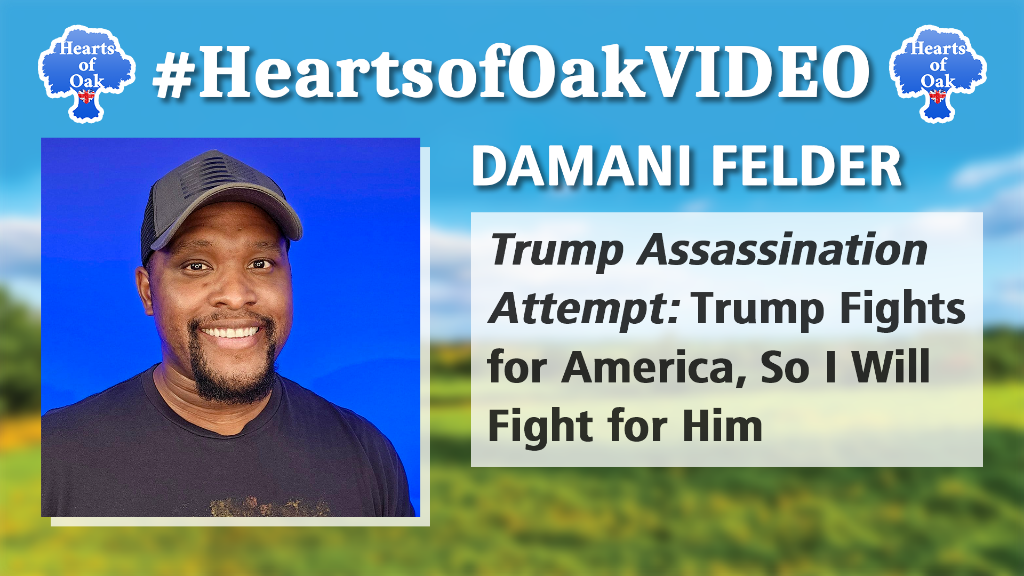 Damani Felder - Trump Assassination Attempt: Trump Fights for America, So I Will Fight for Him