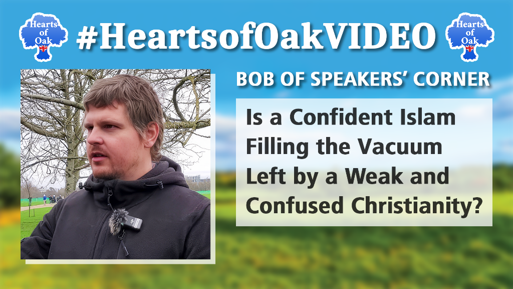 Bob of Speakers Corner - Is a confident Islam filling the vacuum left by a weak Christianity?